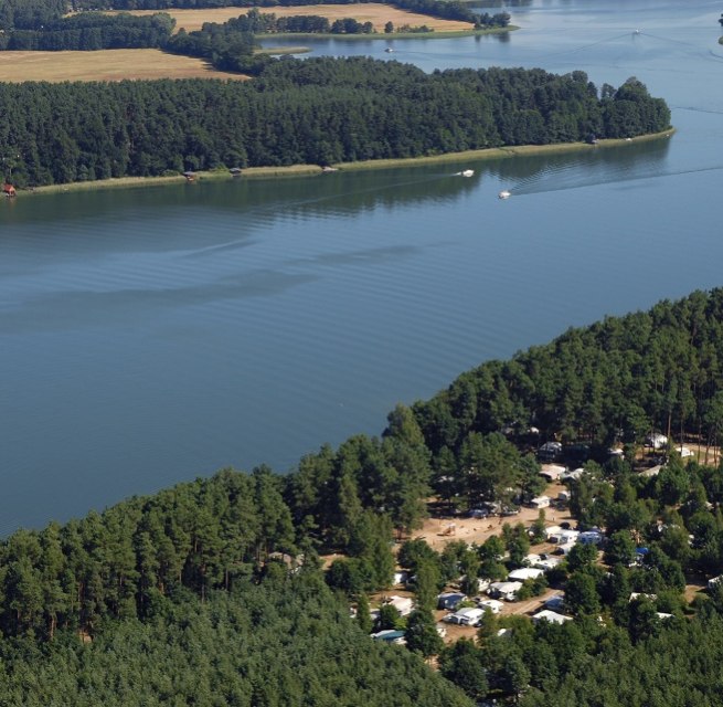 Naturcamping am Großen Pälitzsee // © Haveltourist Naturcamping am Großen Pälitzsee // © Haveltourist