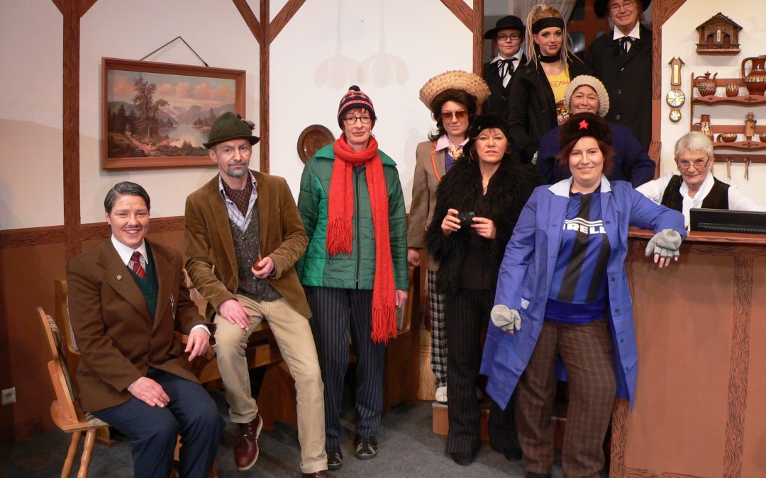Scena z "Don Kichota" w ogrodzie teatru Barth, © Krüger/Vorpommersche Landesbühne