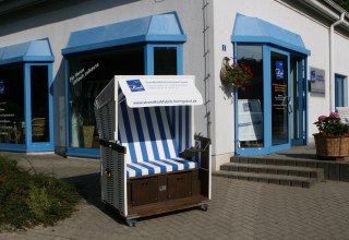 Fabriekswinkel van de strandstoelenfabriek, © Sabrina Wittkopf-Schade