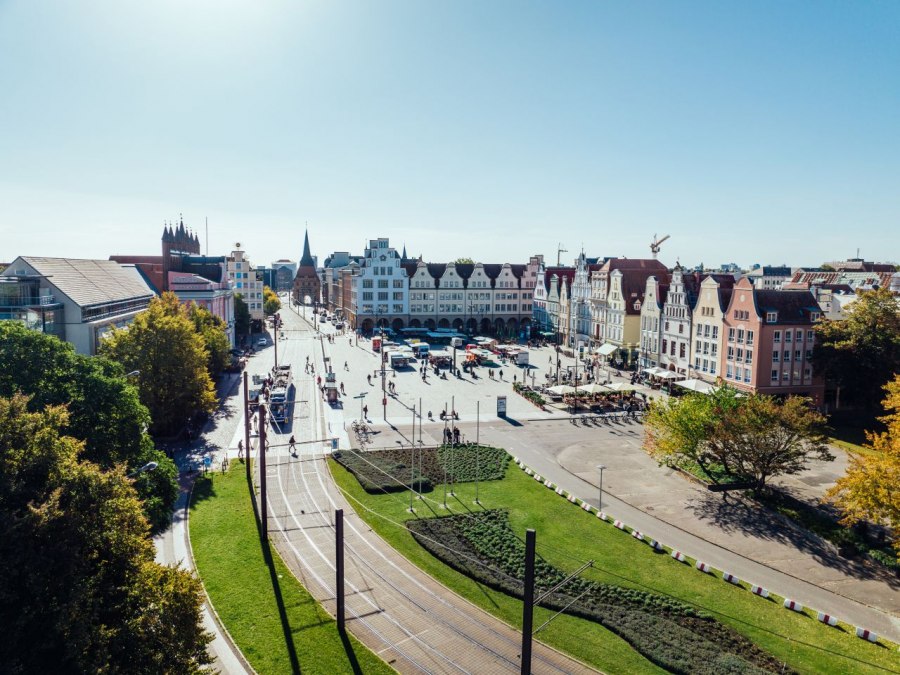 New Market Rostock Old Town, © Felix Gänsicke