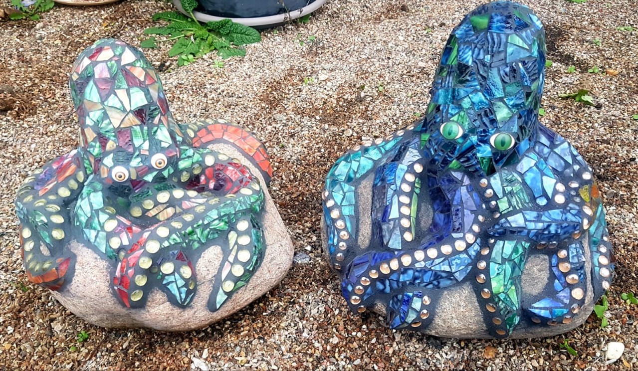 Mosaic octopus // &copy; Birgit Anklam