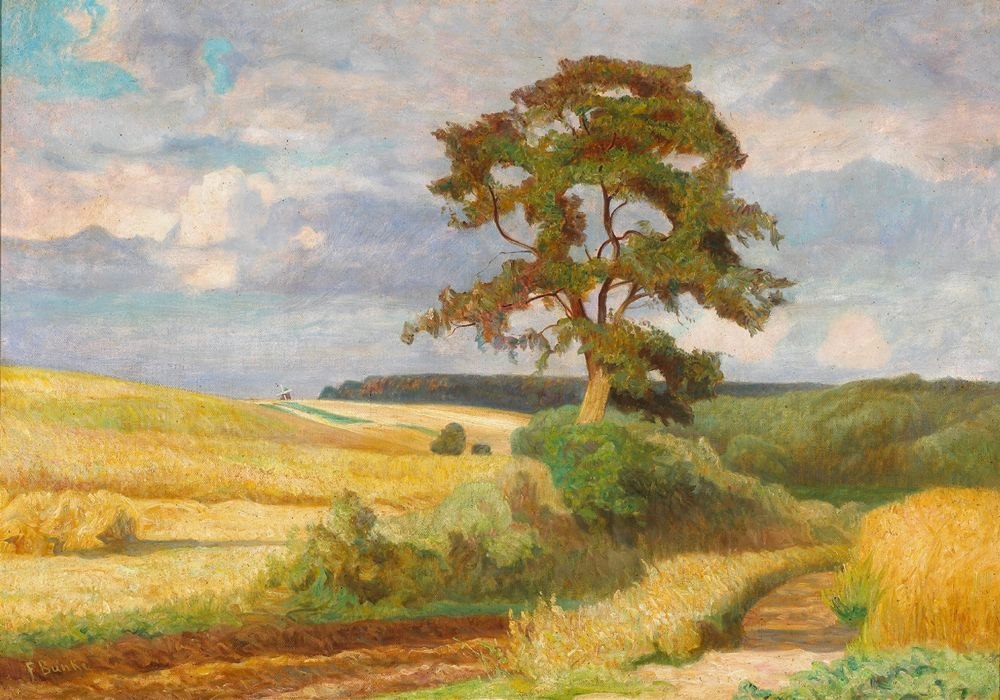 Franz Bunke, country way // © Kunstmuseum Schwaan Franz Bunke, country way // © Kunstmuseum Schwaan