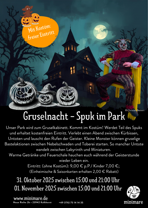 Halloween 2025 nowość, © minimare