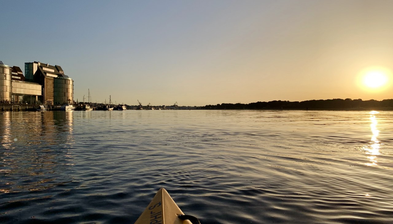 Rostock city harbor at sunset, © Ronald Kley Rostock city harbor at sunset, © Ronald Kley
