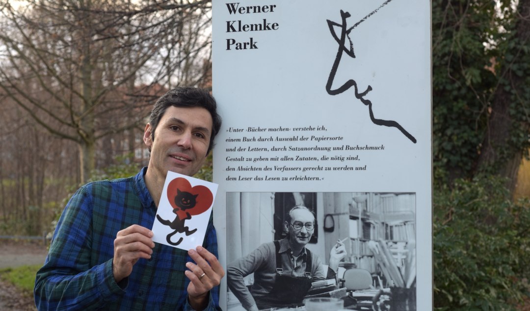 Kerem Saltuk, born in Turkey, studied Film Production in Montreal (Concordia University, Mel Hoppenheim School of Cinema). He made a documentary about famous book artist Werner Klemke during his stay in Weißensee-Berlin. The movie will be shown this time in Schwerin., © Kerem Saltuk