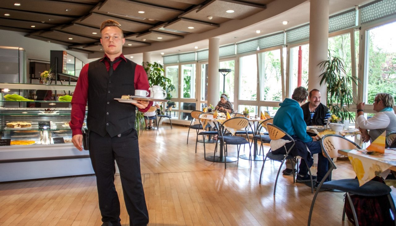 Training cafeteria of the BBW Greifswald, © BBW Greifswald/Henry Dramsch