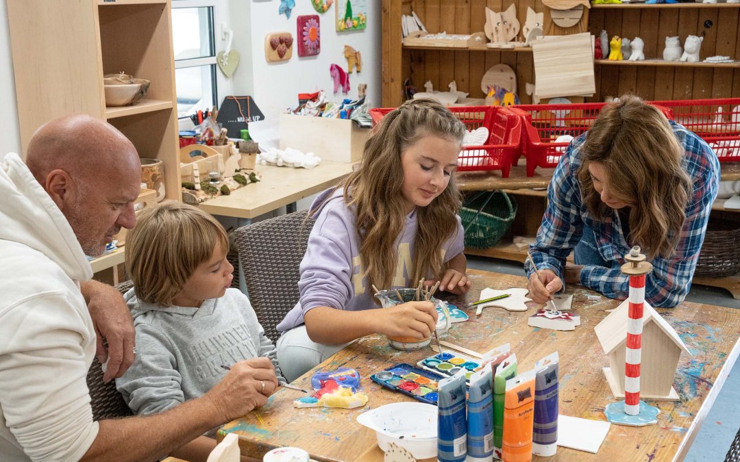 BEECH Resort Fleesensee - Creative workshop, © Fleesensee Feriendorf GmbH
