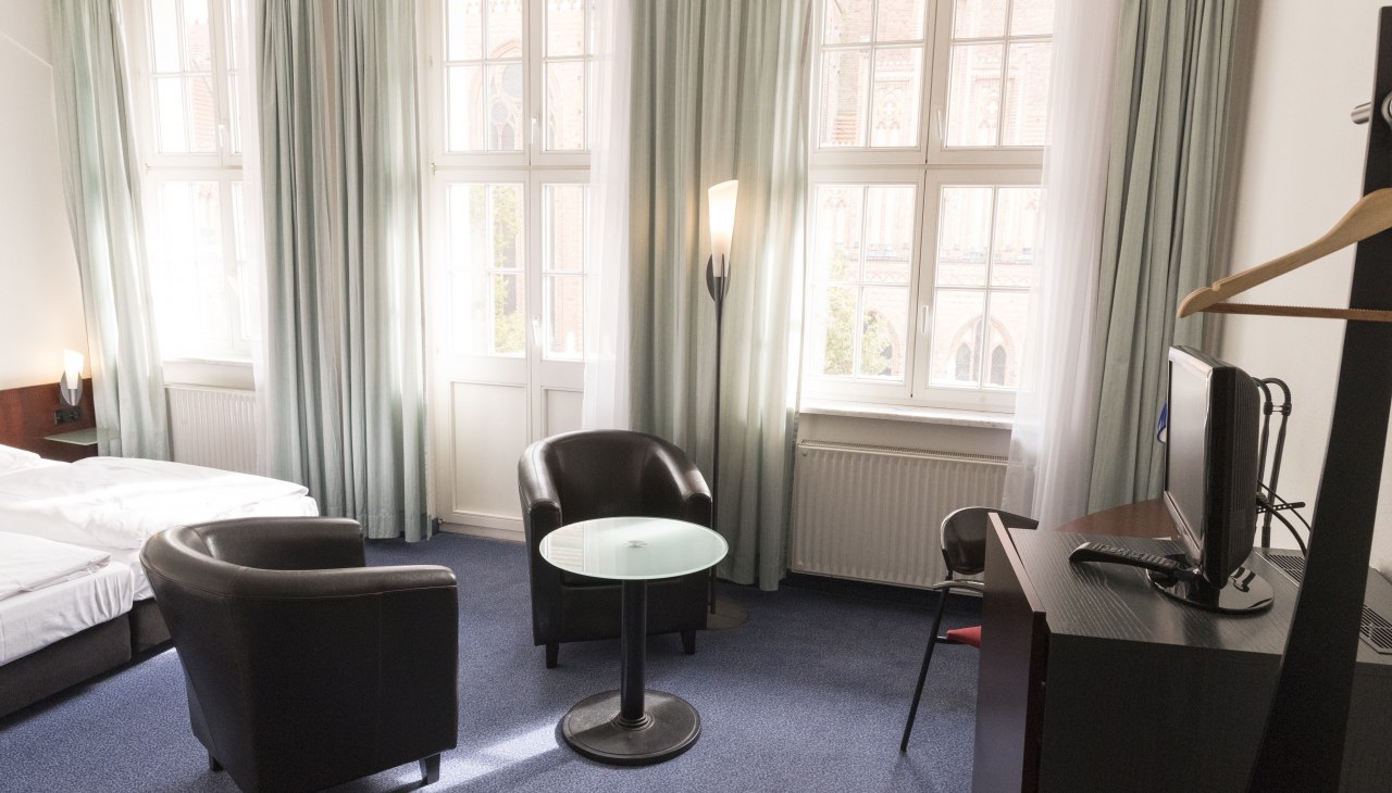 Comfort tweepersoonskamer sweet dream hostel, © Daniel Stohl Comfort tweepersoonskamer sweet dream hostel, © Daniel Stohl