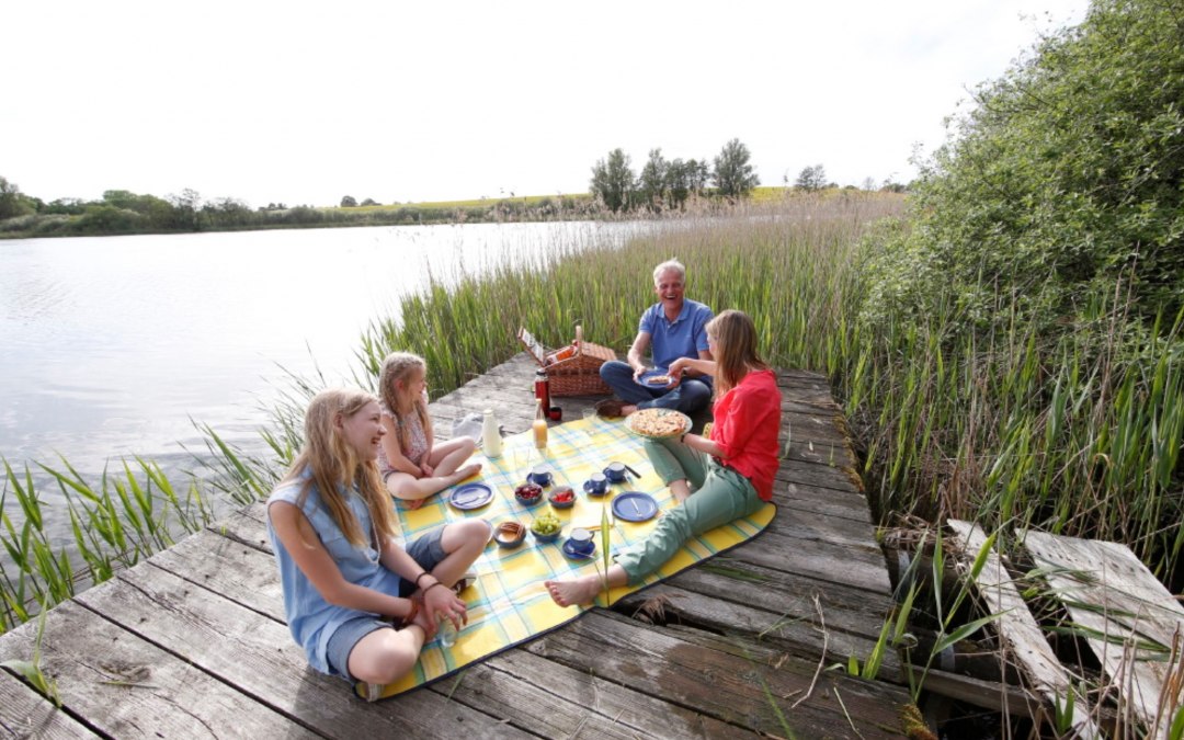 Piknik nad jeziorem, © Schloss Duckwitz