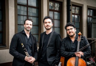 Patrick Hollich, Mario Häring, Alexandre Castro-Balbi (v. l. n. r.) // © © Alexander Schank Patrick Hollich, Mario Häring, Alexandre Castro-Balbi (v. l. n. r.) // © © Alexander Schank