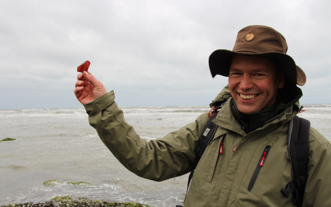 Amberwandeling met natuurgids Martin Hagemann, © Carolyne Parent