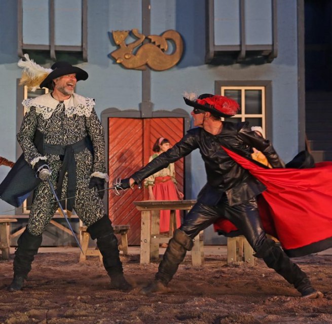 M&uuml;ritz saga at the open-air stage Waren (M&uuml;ritz) // &copy; M&uuml;ritz-Saga 2024