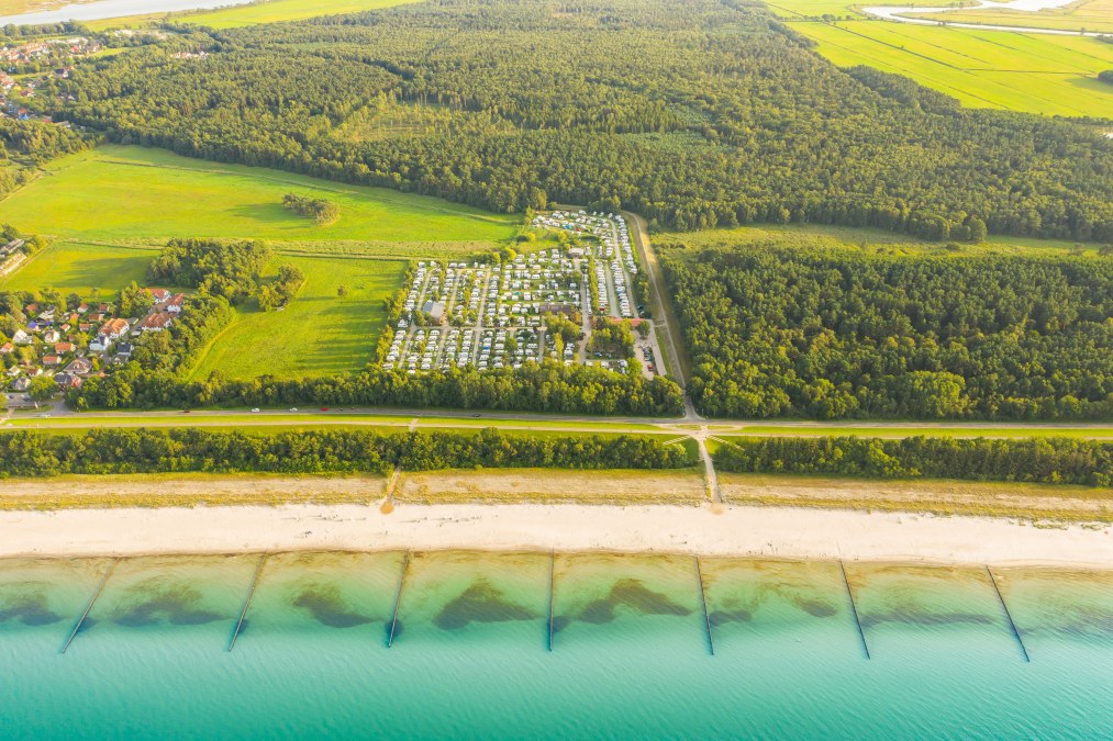 Aerial view Camping Am Freesenbruch