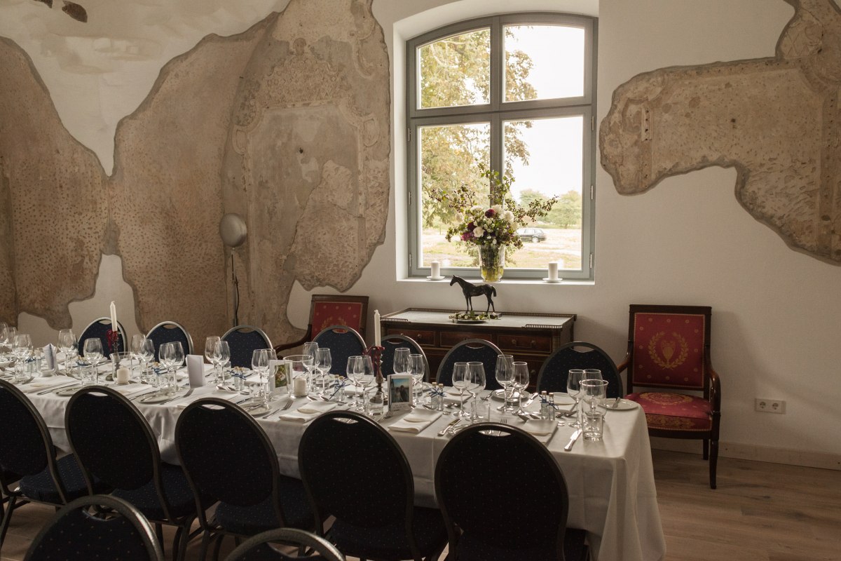 Wnętrze dworu w Üselitz // © Ulrike Meutzner Wnętrze dworu w Üselitz // © Ulrike Meutzner