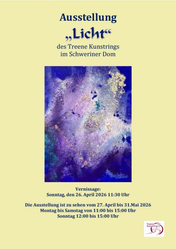 Poster of the exhibition // &copy; Vera Labrenz - Treene Kunstring e.V.