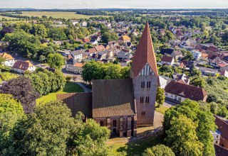 View of the castle town of Kl&uuml;tz from above, &copy; Stadt Kl&uuml;tz