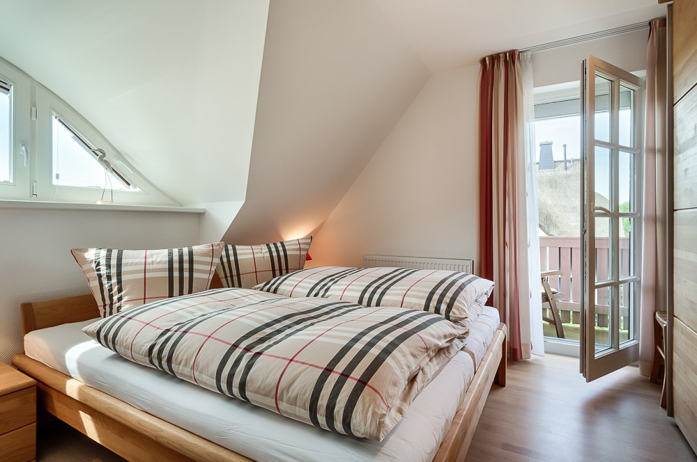 Vakantiehuis Kiebitz Prerow - Slaapkamer, © Ferienhaus Kiebitz