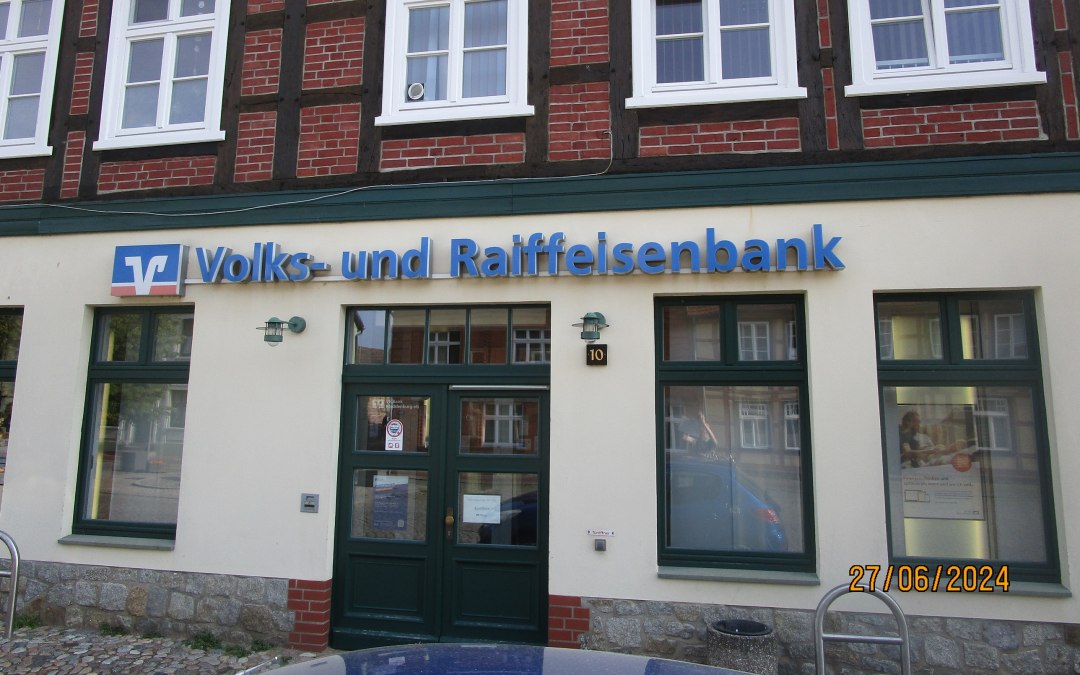 Raiffeisenbank Plau am See, © Jonas Kurverwaltung