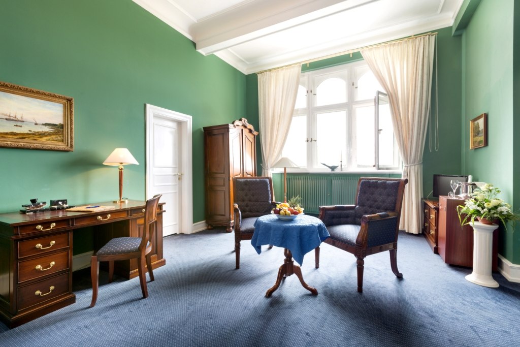 Tweepersoonskamer deluxe // © Schlosshotel Tweepersoonskamer deluxe // © Schlosshotel