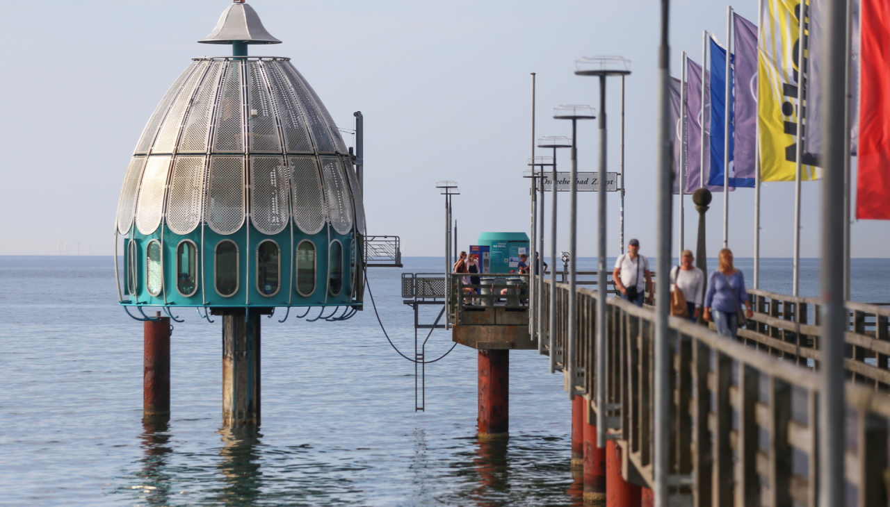 Molo Zingst, © TMV/Gohlke