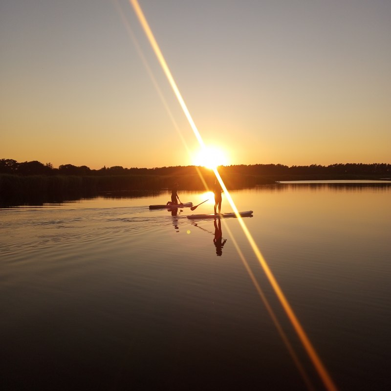 Sunset on the Prerow Stream // &copy; kathrin Borgwardt