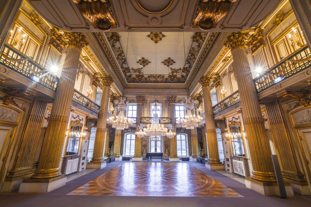 Impressive reception at Ludwigslust Castle, &copy; SSGK MV / Timm Allrich