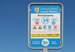 Plaża dla ps&oacute;w w Graal-M&uuml;ritz, &copy; Tourismus- und Kur GmbH Graal-M&uuml;ritz