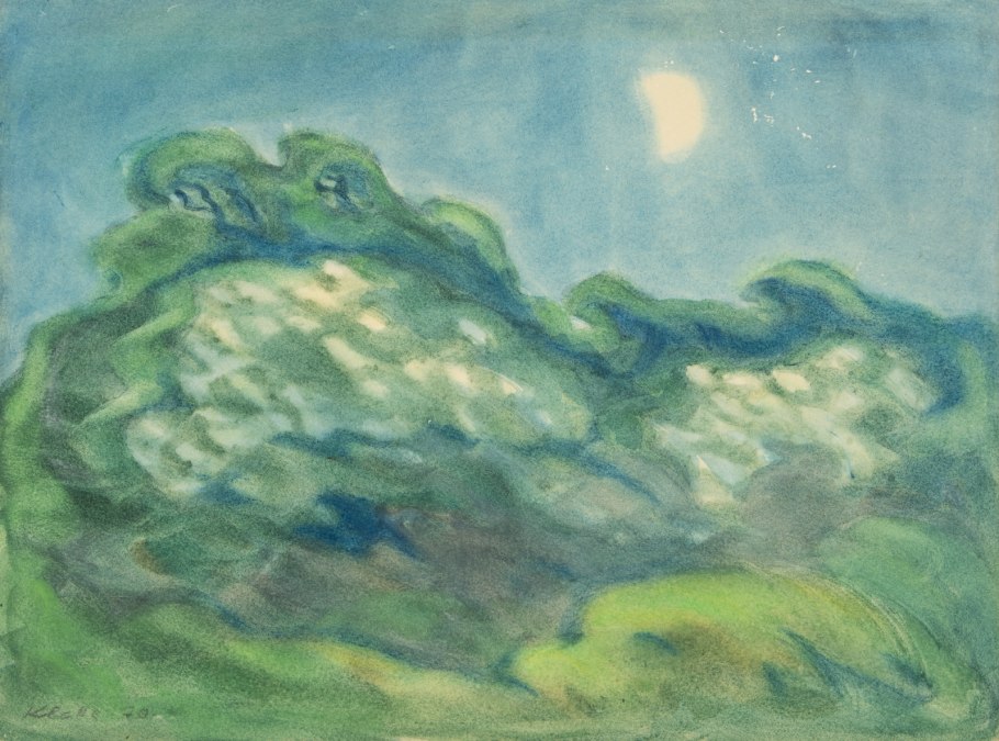 Klatte, liliowy z księżycem, © Kunstmuseum Ahrenshoop