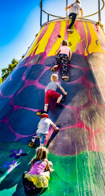 Wulkan wspinaczkowy Kinderland Trassenheide, &copy; Kinderland Trassenheide/ B. Eske