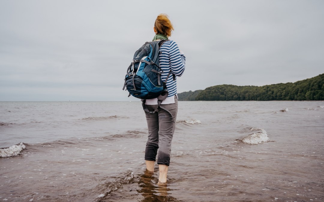 Relaksująca wędrówka po plaży - redukcja stresu i uważność na wybrzeżu, © Binzer Bucht Tourismus