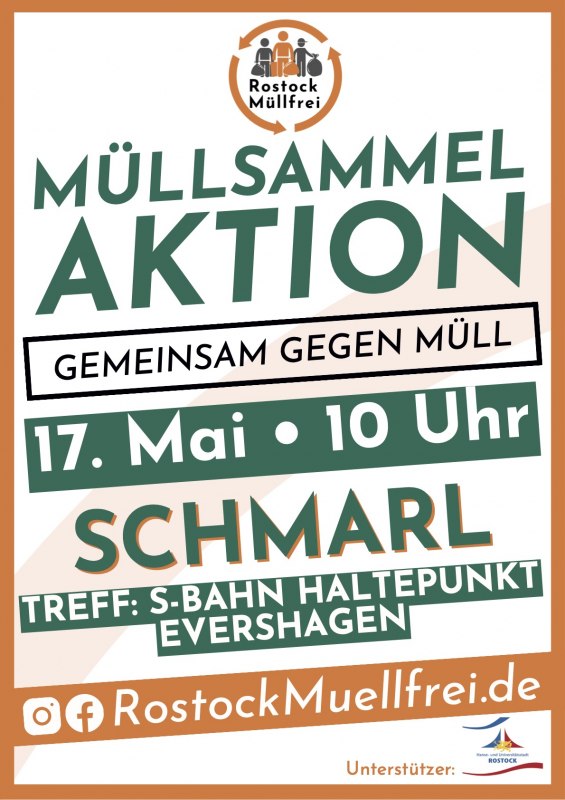 Poster // &copy; Rostock M&uuml;llfrei e.V.