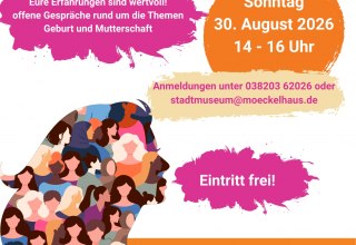 Frauen aller Generationen und Kulturen sind eingeladen, an einer offenen Gesprächsrunde teilzunehmen. // © Stadt- und Bädermuseum Bad Doberan Frauen aller Generationen und Kulturen sind eingeladen, an einer offenen Gesprächsrunde teilzunehmen. // © Stadt- und Bädermuseum Bad Doberan