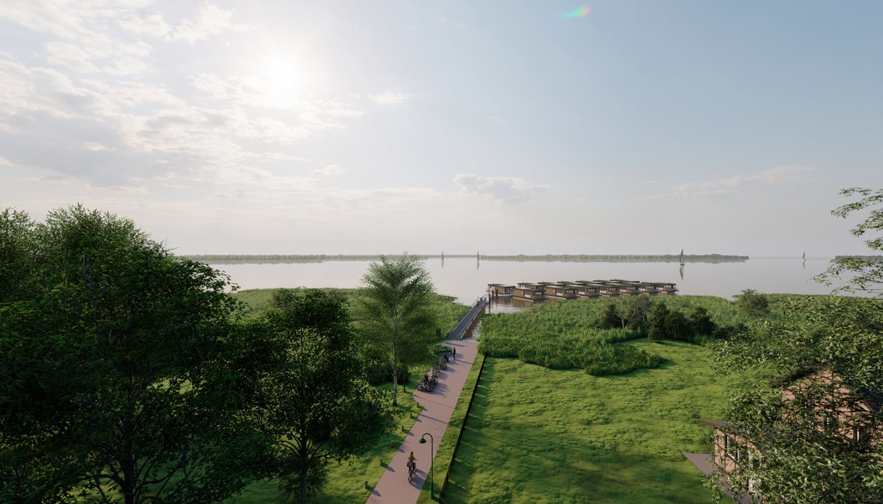 harbor resort fuhlendorf-boddenblick, © Hafenresort Fuhlendorf / FHG floating house GmbH