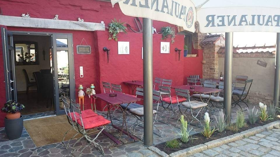 Ogródek piwny w pensjonacie i restauracji Speicherköck, © Speicherköck