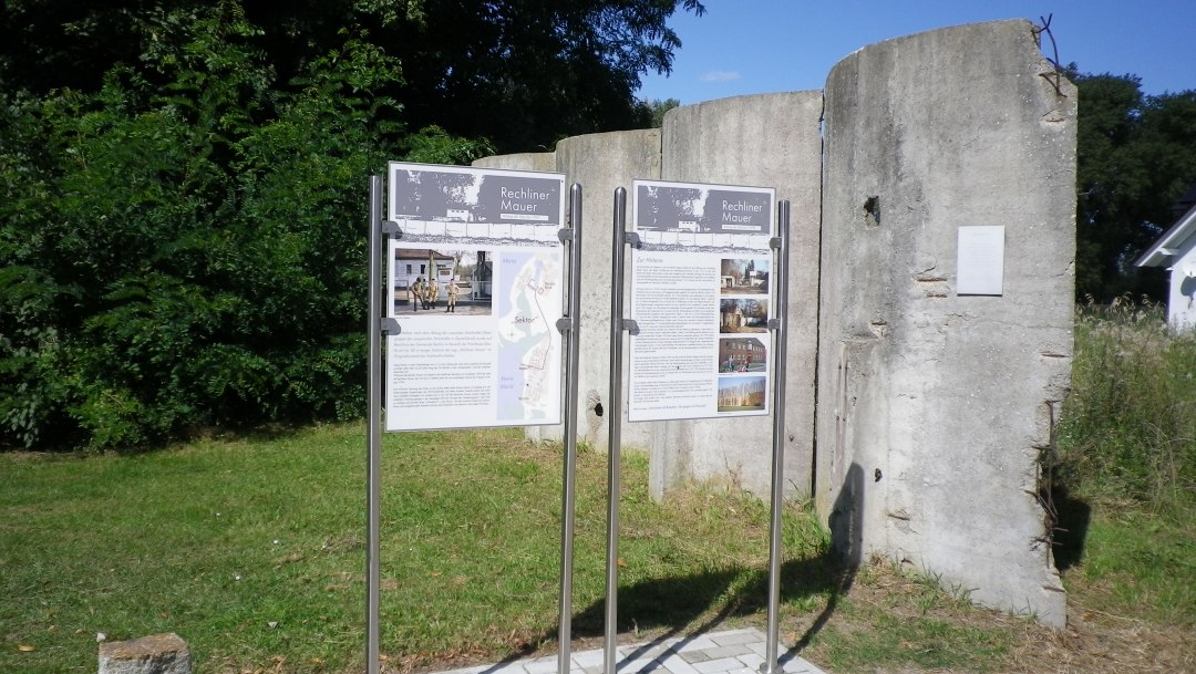 Muur van Rechlin, © TDG Rechlin mbH Muur van Rechlin, © TDG Rechlin mbH