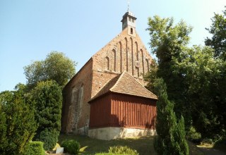 View of Gustow church // &copy; Tourismuszentrale R&uuml;gen