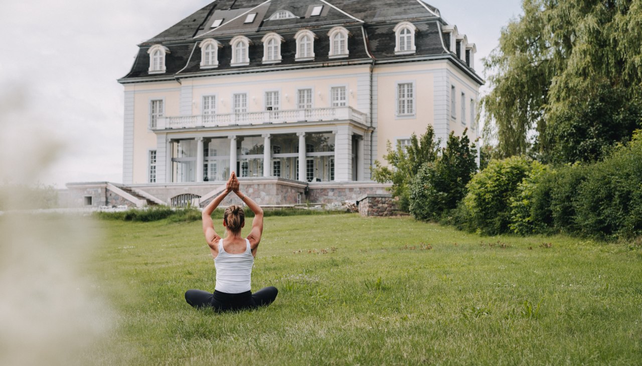 Joga i rekolekcje w Reset Hotel Groß Plasten, © Reset Hotel Groß Plasten / Urte Sturm