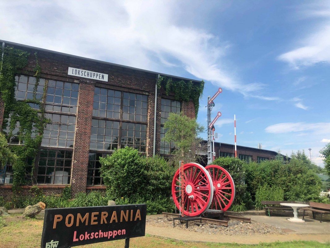 Welkom op de technologiebeurs!, &copy; Lokschuppen Pasewalk