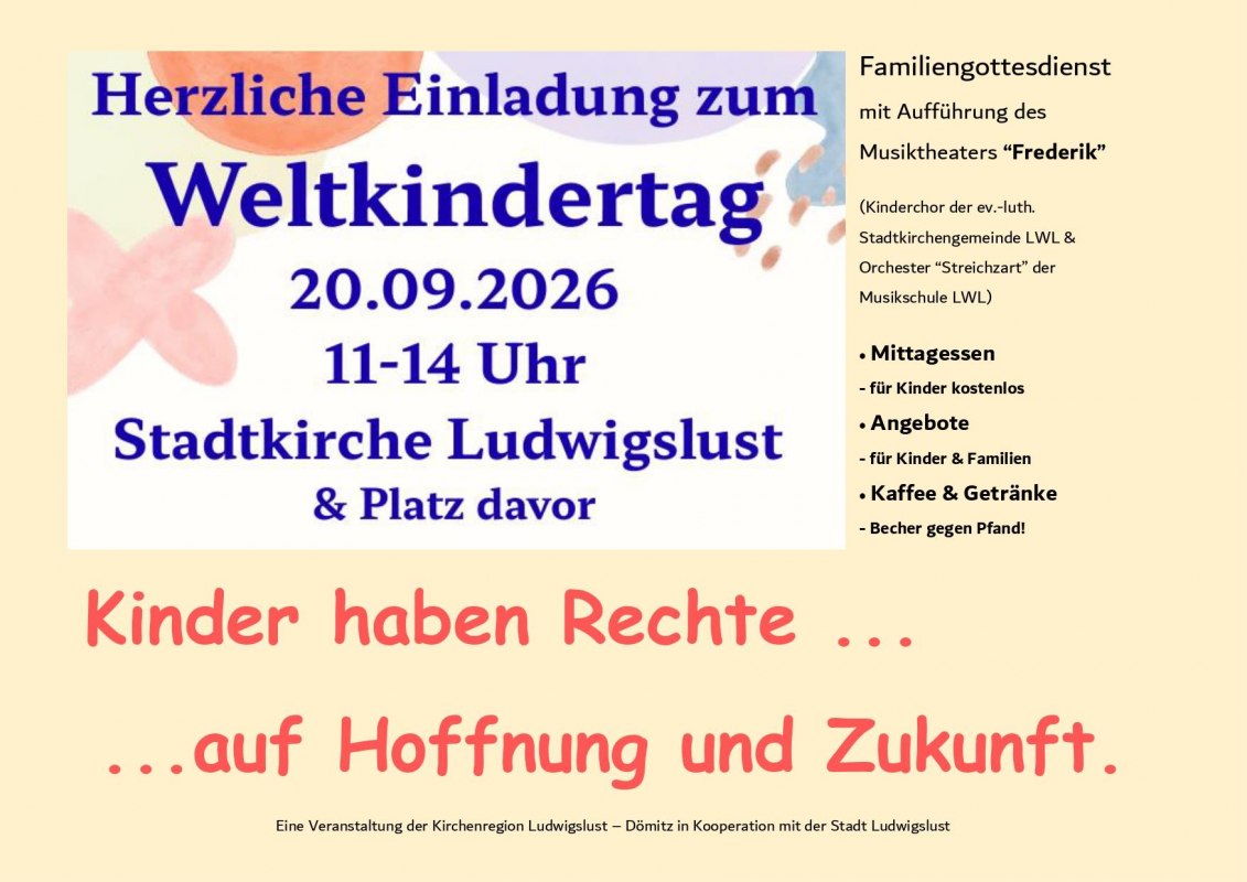 &copy; Stadtkirchengemeinde Ludwigslust