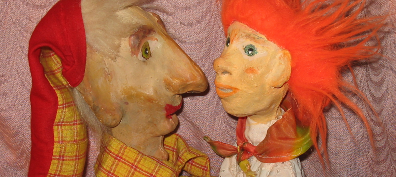 Kasper och Grete // &copy; Theater Maskotte