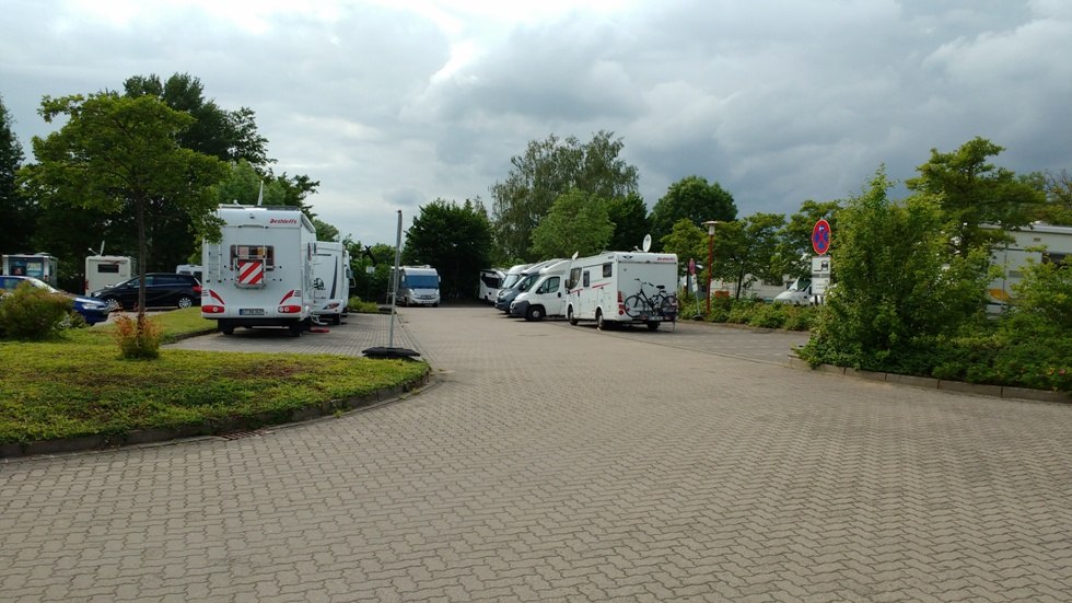 Staanplaatsen bij de Fischerdamm, © Stadt Parchim