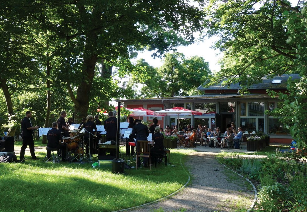 Muziek in het Tierparkcafé, © Heidi Schönherr