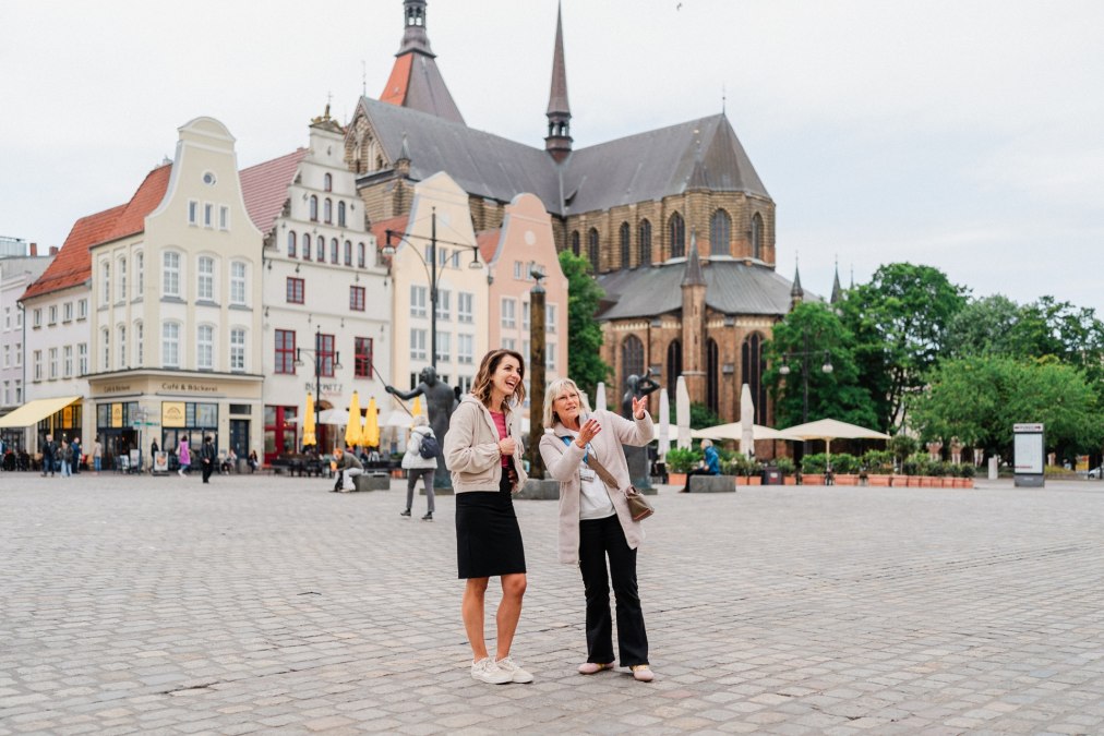 Guided tour of Rostock city centre, &copy; Birgit D&ouml;ring
