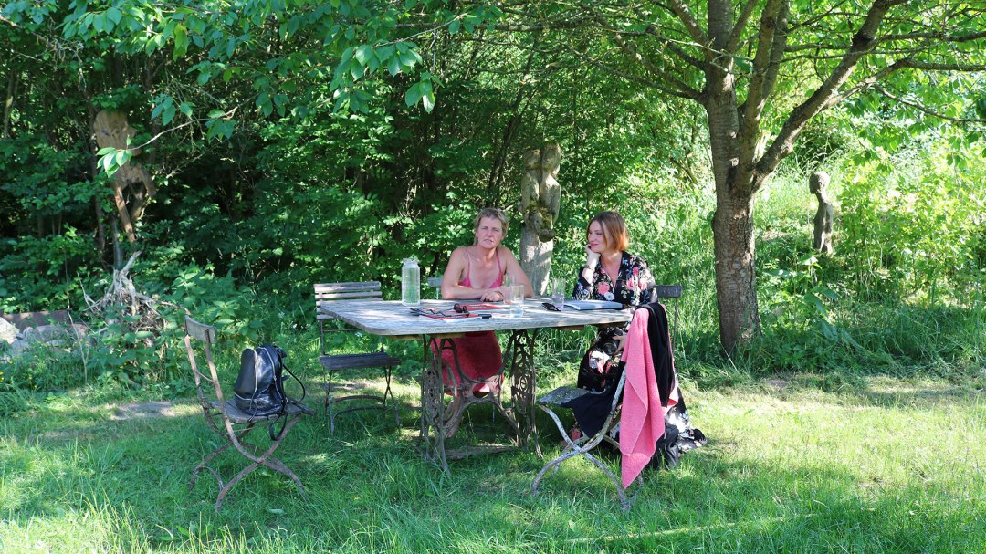 Rzeźbiarka w drewnie Christina Rode, &copy; Silvia Henschel