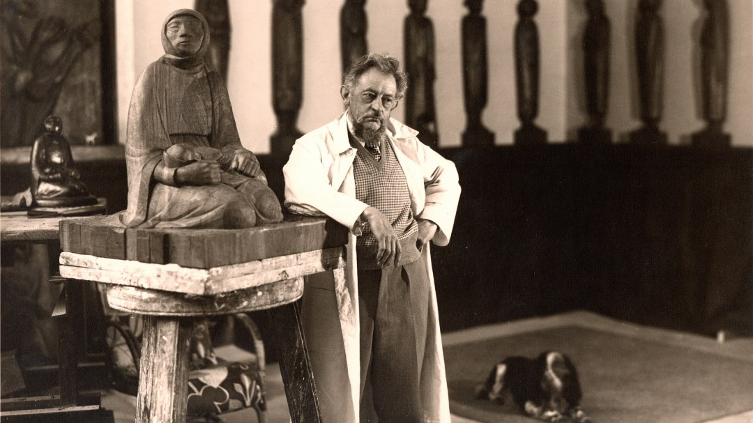 Ernst Barlach o swojej drewnianej rzeźbie "Matka z dzieckiem", © Archiv Ernst Barlach Stiftung