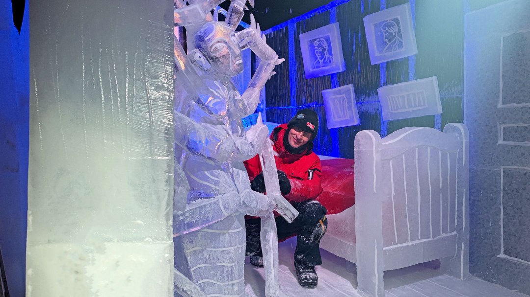 ice world champion live carving, © Karls Markt OHG