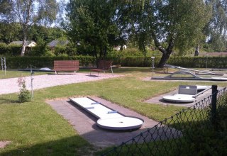 Miniature golf course in Börgerende-Rethwisch, © Gemeinde Börgerende-Rethwisch Miniature golf course in Börgerende-Rethwisch, © Gemeinde Börgerende-Rethwisch