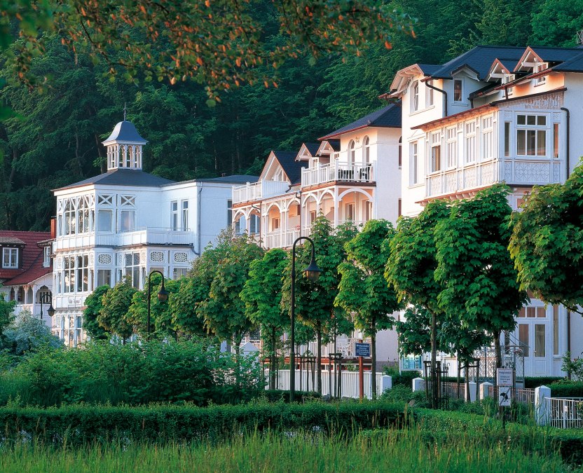 Resort architecture in the seaside resort Binz, © TMV/Grundner Resort architecture in the seaside resort Binz, © TMV/Grundner