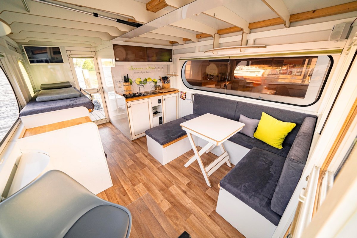 Vindua Houseboats Schwerin, &copy; Sven Sprindt / SCHELFWERK.de