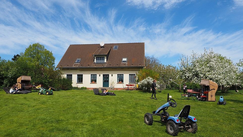 Plenty of space to romp and relax, © Ferienhof Hafflandsichten Plenty of space to romp and relax, © Ferienhof Hafflandsichten